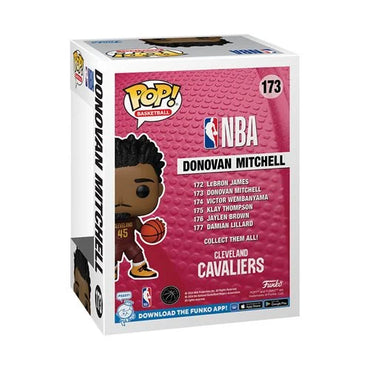 NBA Cleveland Cavaliers Donovan Mitchell Funko Pop! Vinyl Figure #173 (ONLINE ORDER ONLY)