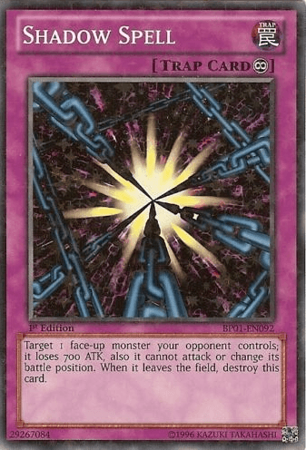 Shadow Spell [BP01-EN092] Starfoil Rare (ONLINE ORDER ONLY)