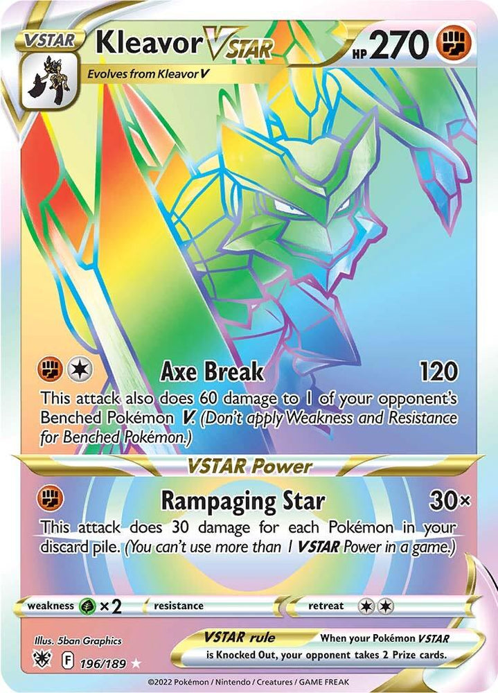 Kleavor VSTAR (196/189) [Sword & Shield: Astral Radiance] (Online Only)