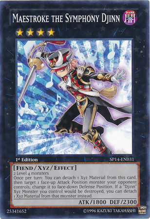 Maestroke the Symphony Djinn [SP14-EN031] Starfoil Rare (ONLINE ORDER ONLY)