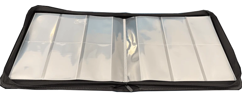Generic 6-Pocket Zippered PSA Slab Binder - Black (ONLINE ORDER ONLY)