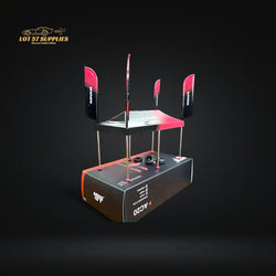 Mini-GT Paddock Service Tent Set ADVAN V1 1:64 MGTAC20 (ONLINE ORDER ONLY)