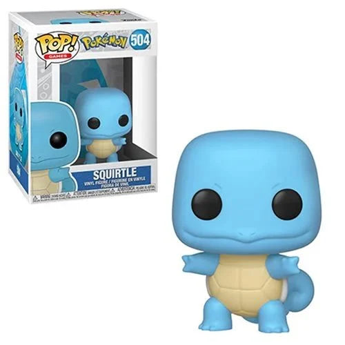 Pokemon Squirtle Funko Pop! Vinyl Figure #504 (ONLINE ORDER ONLY)