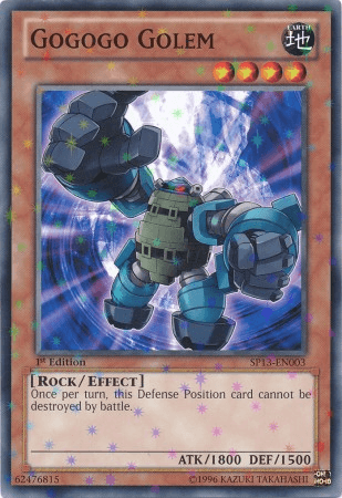 Gogogo Golem [SP13-EN003] Starfoil Rare (ONLINE ORDER ONLY)