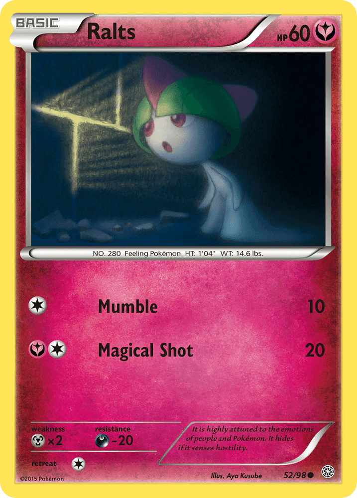 Ralts (52/98) [XY: Ancient Origins] (Online Only)