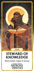 Cantrip Candles - Javid, Steward of Knowledge 16 oz. (ONLINE ORDER ONLY)
