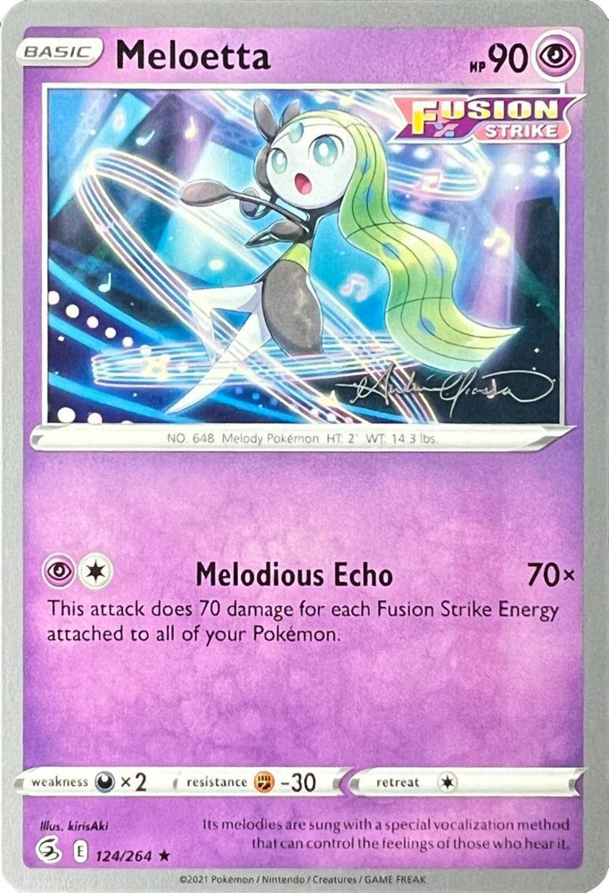 Meloetta (124/264) (The Shape of Mew - Andre Chiasson) [World Championships 2022] (Online Only)