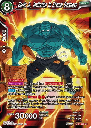 Garlic Jr., Invitation to Eternal Darkness (BT21-023) [Wild Resurgence] (ONLINE ORDER ONLY)