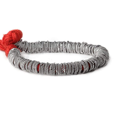 8mm Antiqued Sterling Silver Plated Copper Jumpring 8 inch 144 pcs (ONLINE ORDER ONLY)