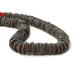 8mm Black Gold Plated Copper Twisted Jump ring 8 inch 140 pieces (ONLINE ORDER ONLY)