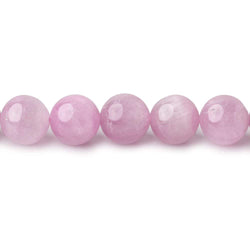 8mm Kunzite plain round beads 16 inch 51 pieces AAA (ONLINE ORDER ONLY)