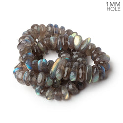 8x4-18x3.5mm Labradorite Plain Nugget 16 inch 88 Beads 1mm Hole AA (ONLINE ORDER ONLY)