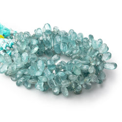 8x5-11x6mm Teal Kyanite Faceted Pear Beads 7.5 inch 62 pieces (ONLINE ORDER ONLY)