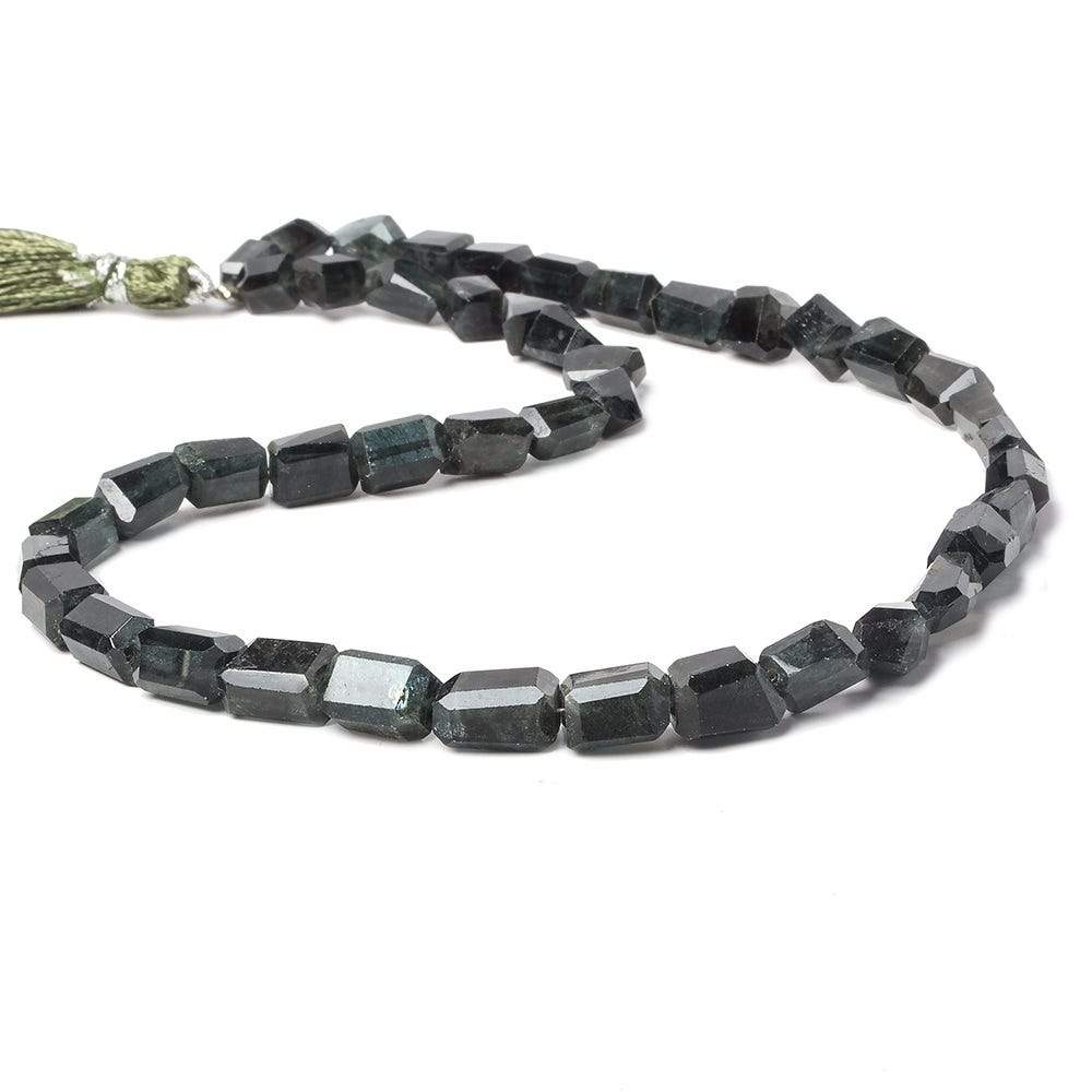 8x5-11x8mm Moss Aquamarine faceted nugget beads 15 inch 44pieces (ONLINE ORDER ONLY)