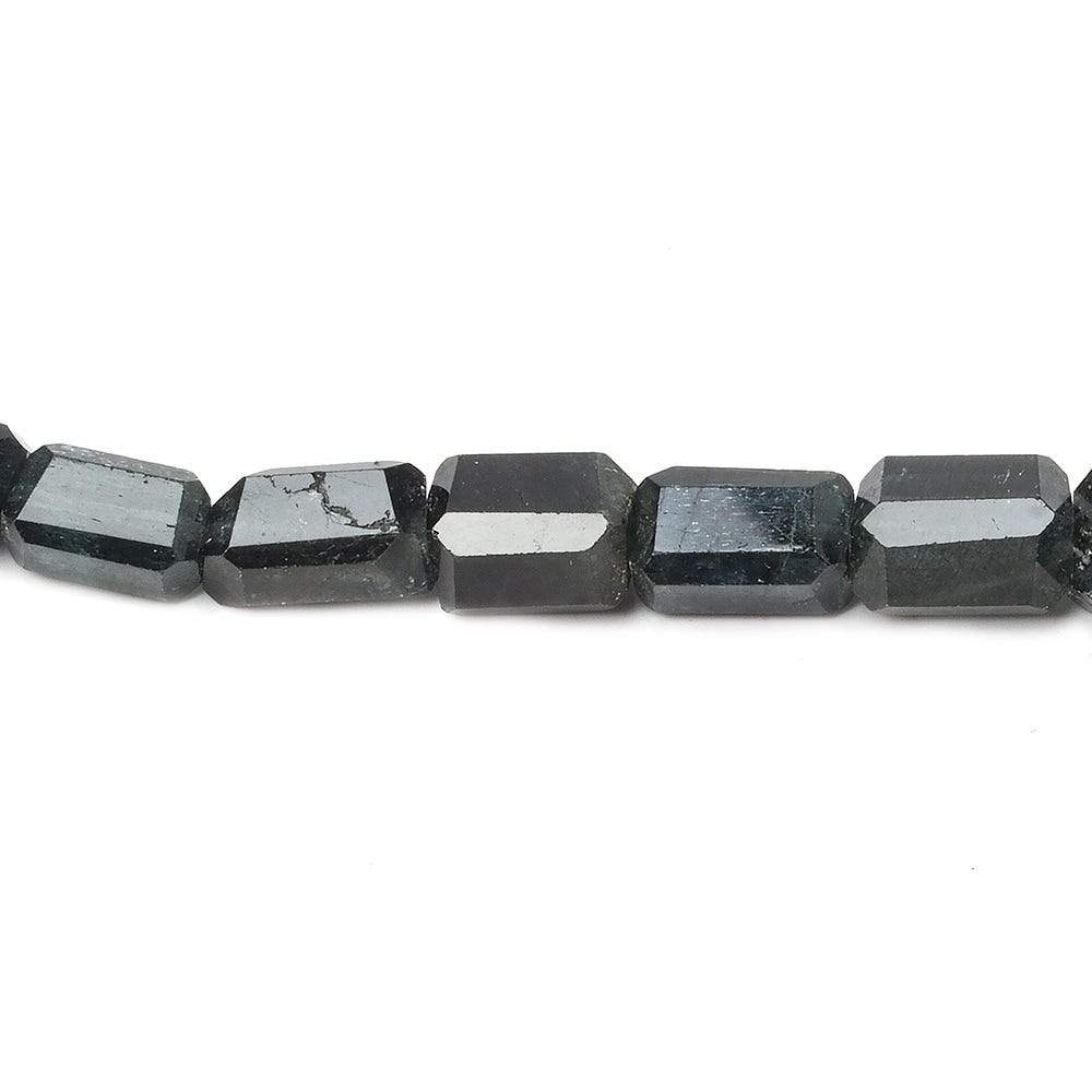 8x5-11x8mm Moss Aquamarine faceted nugget beads 15 inch 44pieces (ONLINE ORDER ONLY)