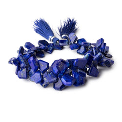 8x5-15x11mm Lapis Lazuli Faceted Freeform Beads 7.5 inch 66 pieces (ONLINE ORDER ONLY)