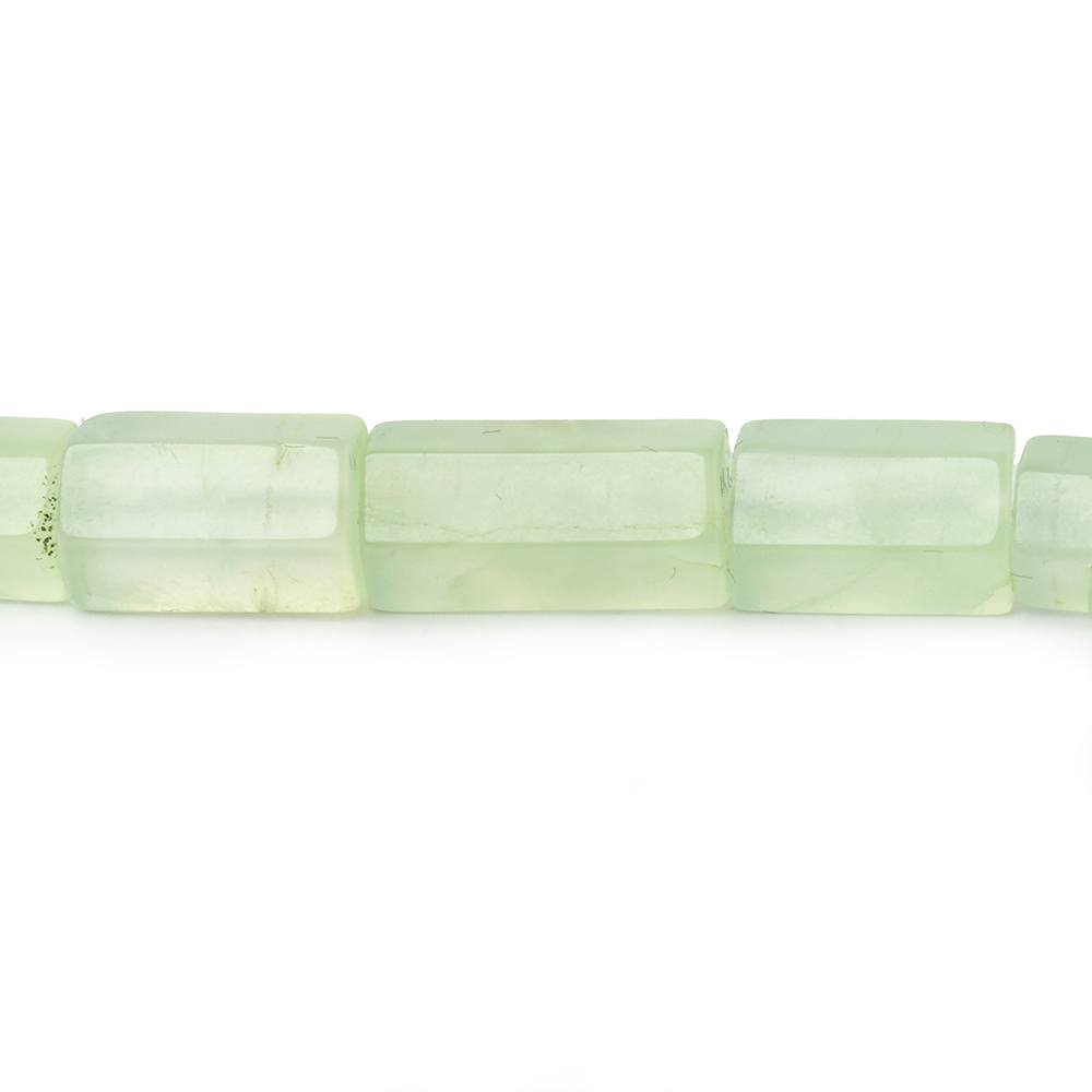 8x5-15x7mm Prehnite Faceted Tubes 17.75 inch 40 pieces (ONLINE ORDER ONLY)