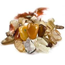 8x5-22x12mm Sedona Drusy Freeform Beads 8 inch 40 pieces (ONLINE ORDER ONLY)
