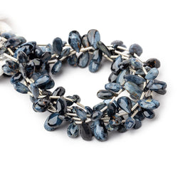 8x5mm Pietersite Faceted Pear Beads 7 inch 25 pieces (ONLINE ORDER ONLY)