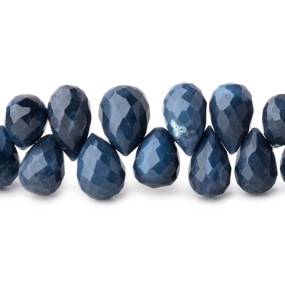 8x6-12x7mm Owyhee Denim Blue Opal Tear Drop Beads 8 inch 54 pieces (ONLINE ORDER ONLY)