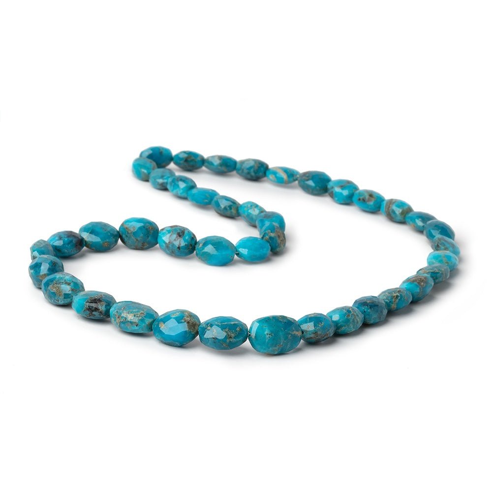 8x6-13x9mm Sleeping Beauty Turquoise Faceted Nuggets 15 inch 41 Beads (ONLINE ORDER ONLY)