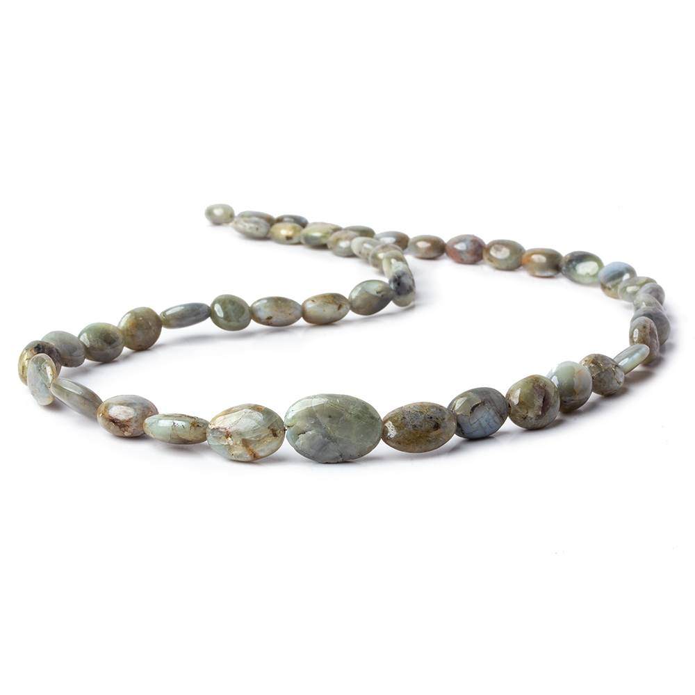 8x6-15x11mm Cat's Eye Chrysoberyl Plain Oval Beads 18 inch 46 pieces (ONLINE ORDER ONLY)