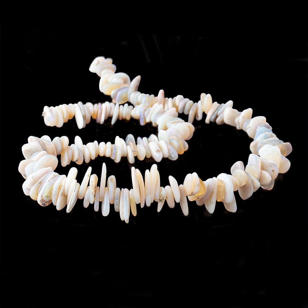 8x6-15x6mm Australian Opal Top Drilled Plain Nuggets 18 inch 200 Beads (ONLINE ORDER ONLY)