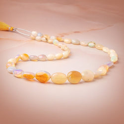 8x6-16x13mm Golden Ethiopian Opal Plain Nugget Beads 18 inch 43 pieces AA (ONLINE ORDER ONLY)