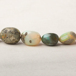 8x6-18x14mm Ethiopian Opal plain nugget beads 18 inch 39 pieces A (ONLINE ORDER ONLY)