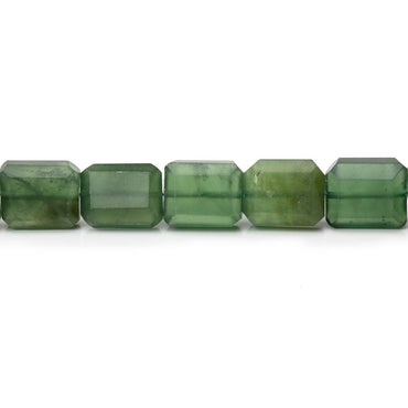 8x7-10x8mm Serpentine Faceted Rectangle Beads 8 inch 20 pieces (ONLINE ORDER ONLY)