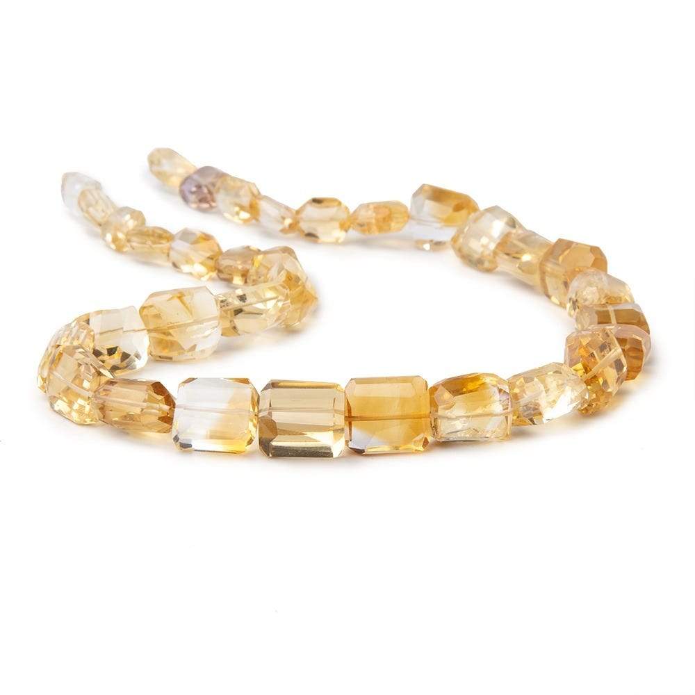 8x7-14x12mm Citrine Faceted Nugget Beads 16 inch 33 pieces (ONLINE ORDER ONLY)
