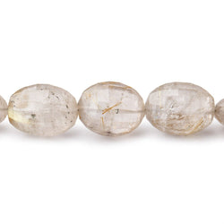 8x7-15x12mm Rutilated Quartz Faceted Ovals 16 inches 36 beads (ONLINE ORDER ONLY)