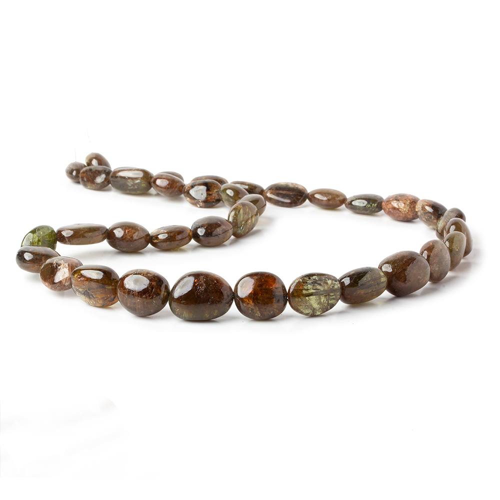 8x7-16x13mm Andalusite plain nugget beads 19 inch 35 pieces (ONLINE ORDER ONLY)
