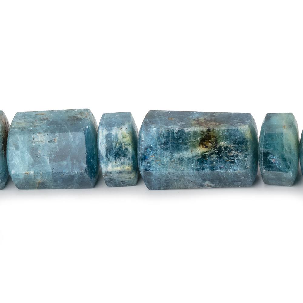 8x7-21x11mm Aquamarine Natural Crystal Beads 17 inch 38 pieces AA (ONLINE ORDER ONLY)