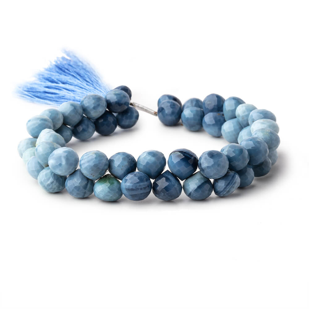 8x7-8.5x8mm Owyhee Opal Faceted Candy Kiss Beads 8 inch 48 pieces (ONLINE ORDER ONLY)
