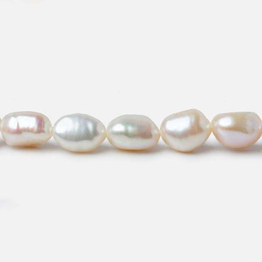 8x7-9x7mm Off White Straight Drilled Baroque Freshwater Pearls 16 inch 44 pcs (ONLINE ORDER ONLY)