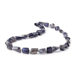 8x7.5-11x9mm Iolite Faceted Nugget Beads 14 inch 31 pieces (ONLINE ORDER ONLY)