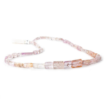 8x8-14x10mm Precious & Imperial Topaz plain tubes 18 inch 43 beads AA (ONLINE ORDER ONLY)