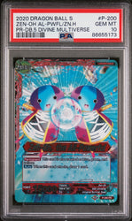 2020 DRAGON BALL SUPER ZEN-OH AL-PWFL/ZN.H #P-200 - PSA 10 (Online Order Only)