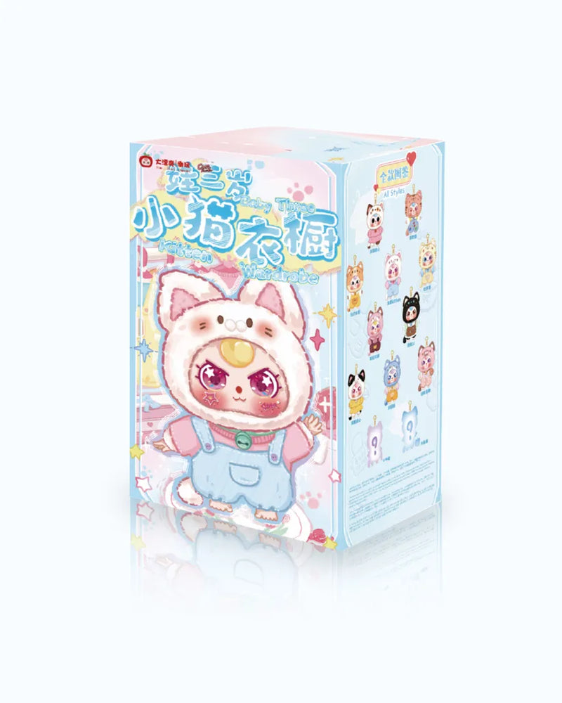 Baby Three Kitten Wardrobe Plush Series Blind Box (ONLINE ORDER ONLY)