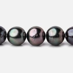 9-10mm Dark Tahitian Saltwater Pearls 16 inch 41 Beads AA (ONLINE ORDER ONLY)