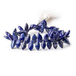 9-10mm Lapis Lazuli Faceted Marquise Beads 7 inch 56 pieces (ONLINE ORDER ONLY)