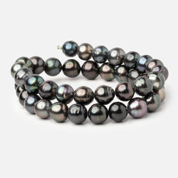 9-10mm Tahitian Saltwater Pearl Beads 16 inch 42 pieces AA (ONLINE ORDER ONLY)