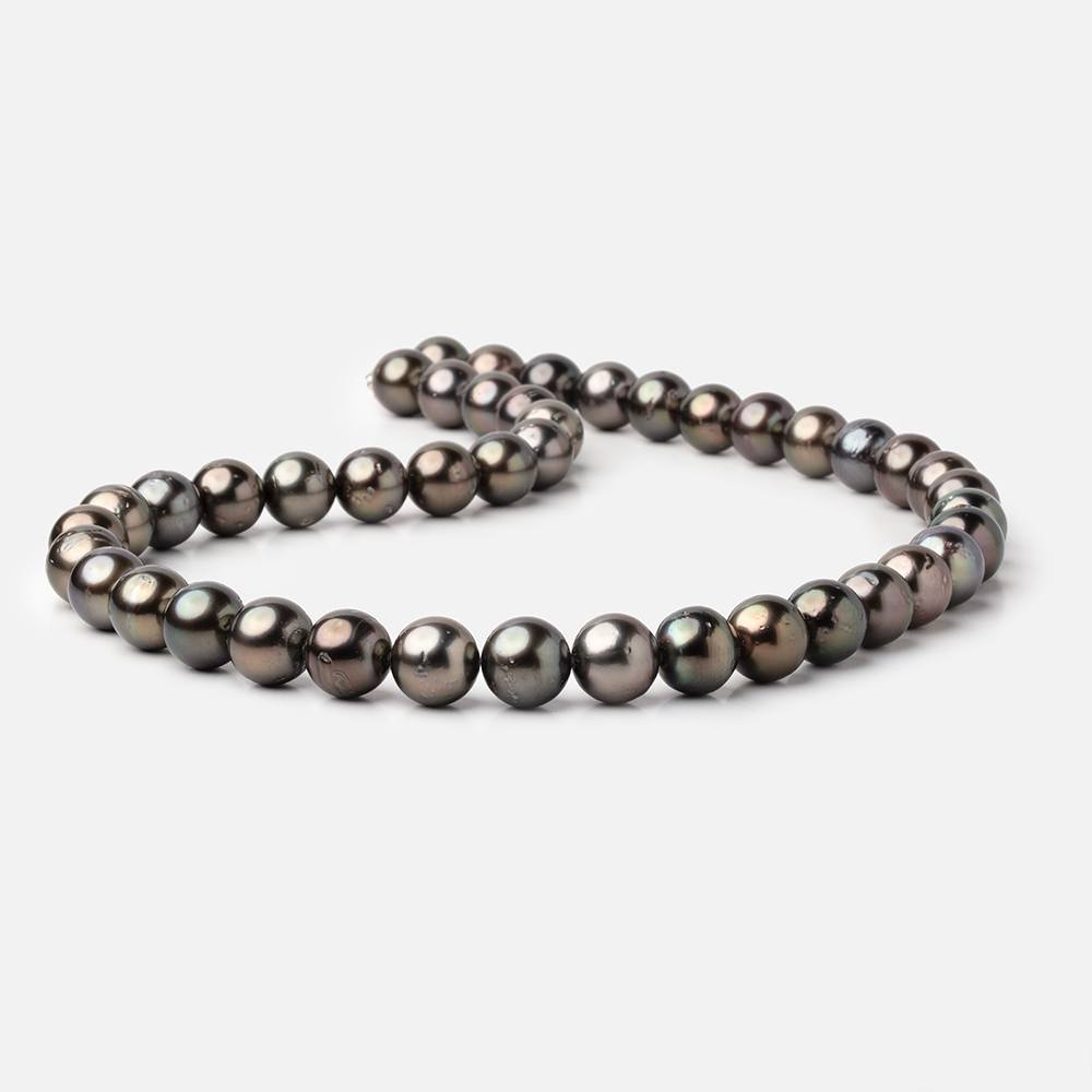9-10mm Tahitian Saltwater Pearl Beads 16 inch 43 pieces AA (ONLINE ORDER ONLY)