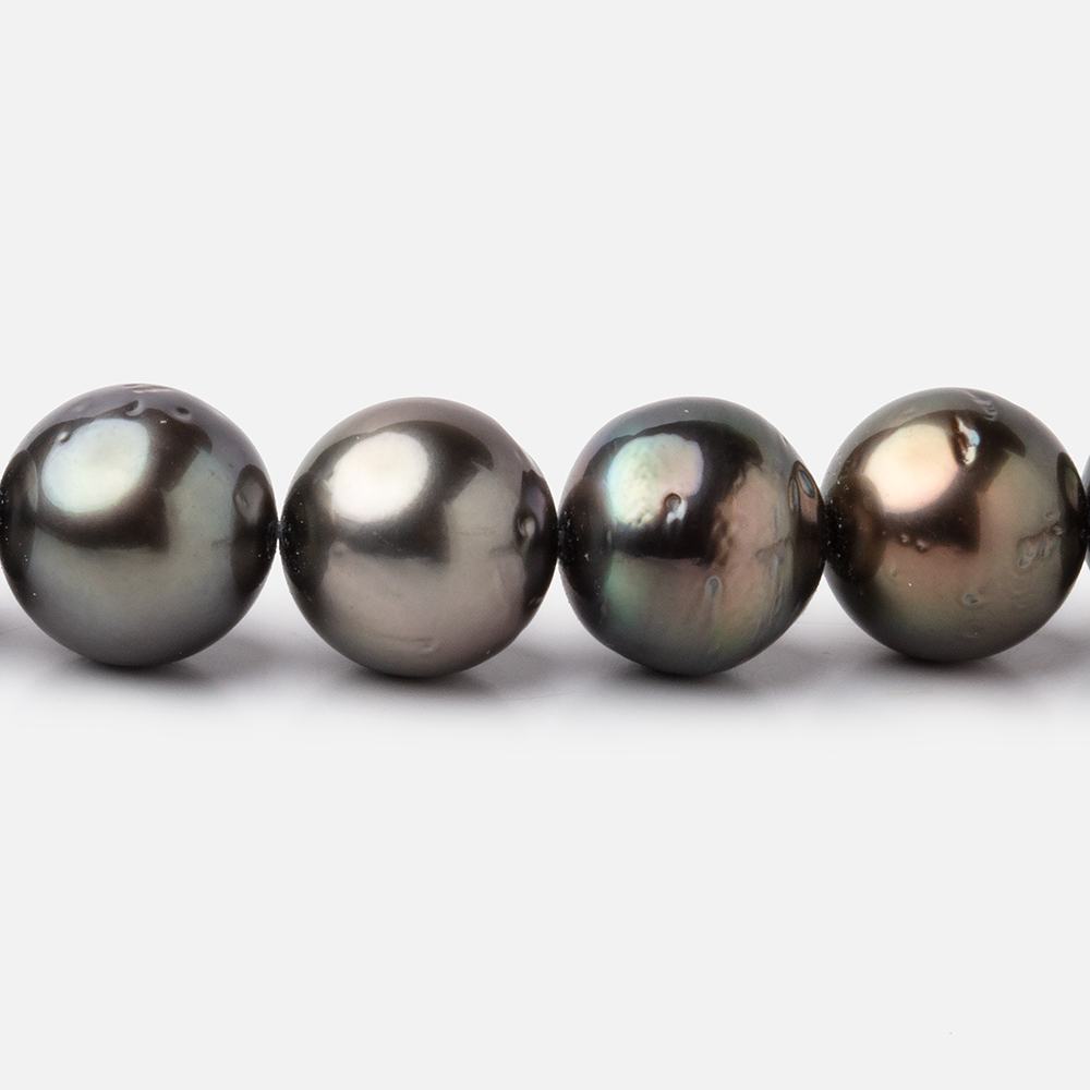 9-10mm Tahitian Saltwater Pearl Beads 16 inch 43 pieces AA (ONLINE ORDER ONLY)