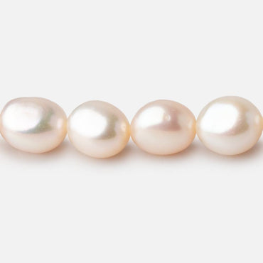 9-11mm Creamy Peach Baroque Freshwater Pearls 15.5 inch 38 Beads (ONLINE ORDER ONLY)
