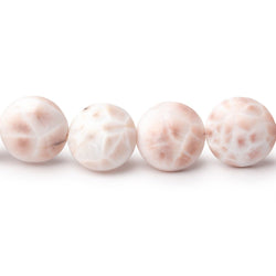 9-11mm Natrolite Plain Coin Beads 7.5 inch 16 pieces (ONLINE ORDER ONLY)