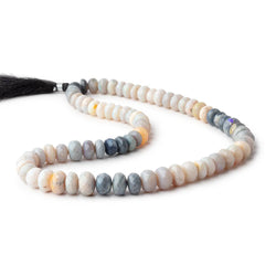 9-12mm Australian Opal Faceted Rondelle Beads 18 inch 73 pieces (ONLINE ORDER ONLY)