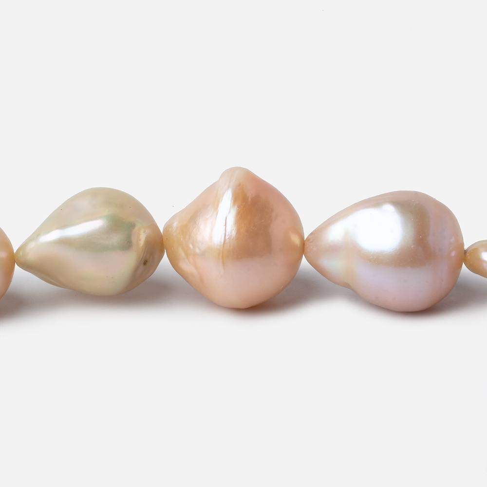 9-13mm Tri Color Ultra Baroque Freshwater Pearls 16 inch 25 pieces (ONLINE ORDER ONLY)
