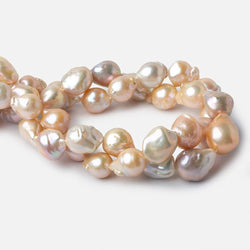 9-13mm Tri Color Ultra Baroque Freshwater Pearls 16 inch 25 pieces (ONLINE ORDER ONLY)